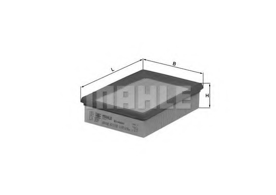 LX337 KNECHT Фильтр воздушный LX337 KNECHT
