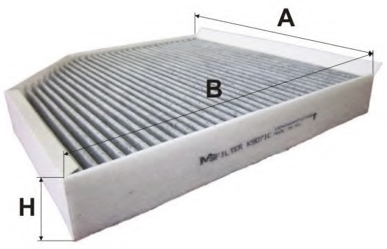 K9071C MFILTER Фильтр салона K9071C M-FILTER