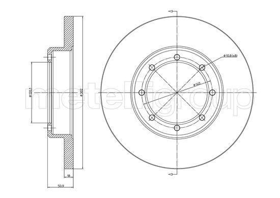 Фото тормозной диск 8001385C CIFAM 8001385C CIFAM 8001385C CIFAM Тормозной диск 8001385C CIFAM