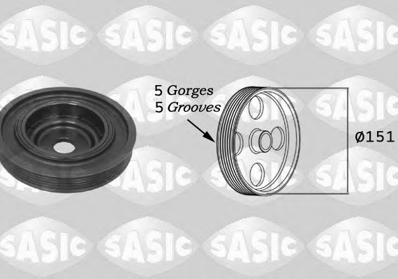 2154008 SASIC Шкив коленвала 2154008 SASIC