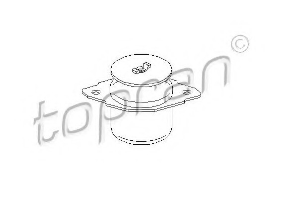 103582 TOPRAN (Germany) Опора двигателя зад.