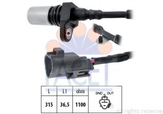 90502 FACET Датчик импульсов 90502 FACET