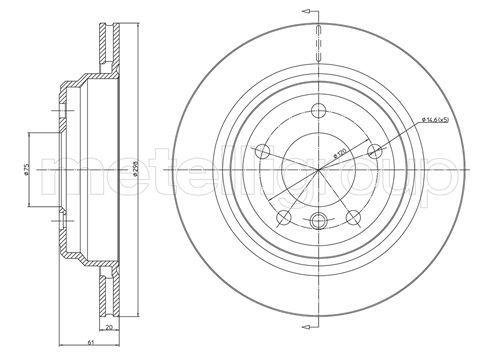 800398C CIFAM Тормозной диск 800398C CIFAM