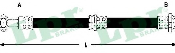 6T48129 LPR ТОРМОЗНОЙ Шланг 6T48129 LPR