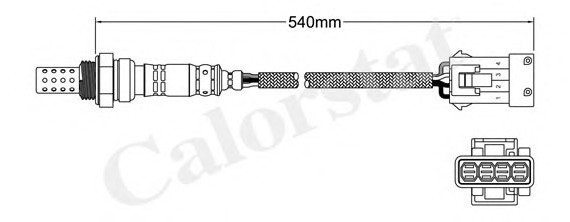 LS140193 VERNET Лямбда-зонд Vernet LS140193
