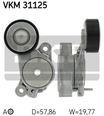 Ролик натяжной VKM31125 SKF