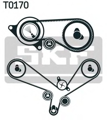 VKPC81635 SKF Водяной насос VKPC81635 SKF