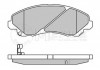 0252358416PD MEYLE Комплект гальмівних колодок з 4 шт. дисків (фото 2)
