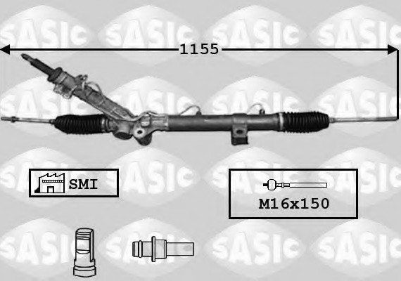 7006167 SASIC Рейка рулевая 7006167 SASIC