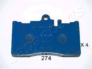 PA274AF JAPAN Колодки PA274AF JAPANPARTS