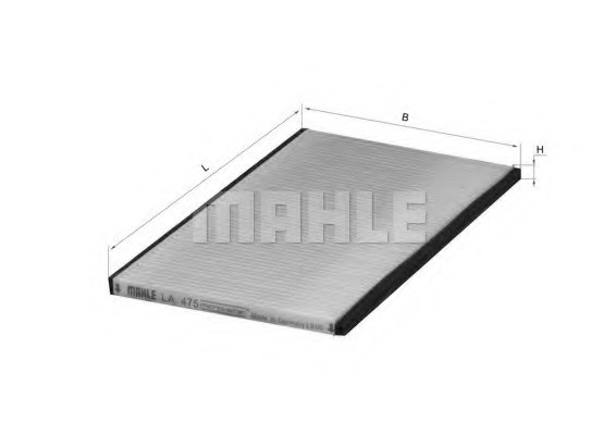 Фільтр салону LA475 KNECHT