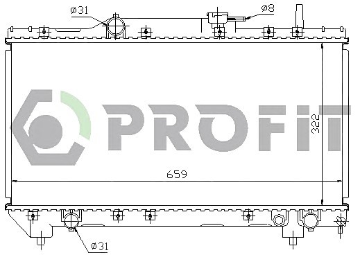 PR1837A1 PROFIT Радиатор PR1837A1 PROFIT