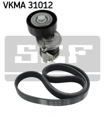 VKMA31012 SKF Комплект поліклиновий (ремінь+ролики) SKF