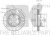 203251 NK ДИСК ТОРМОЗНОЙ 203251 NK (фото 3)