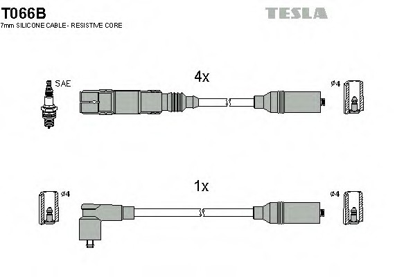 T066B TESLA (Чехия) Автодеталь T066B TESLA