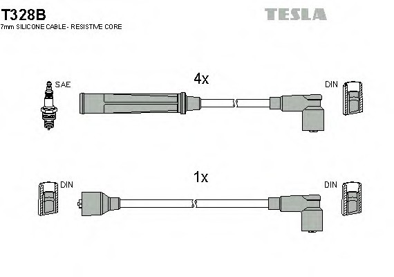 T328B TESLA (Чехия) Автодеталь T328B TESLA