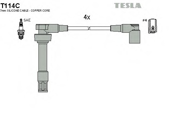 T114C TESLA (Чехия) Автодеталь T114C TESLA