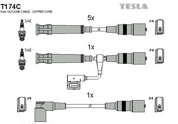 T174C TESLA (Чехия) Автодеталь T174C TESLA