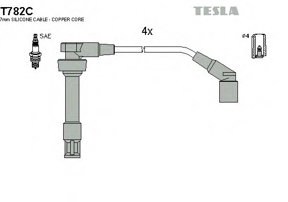 T782C TESLA (Чехия) Автодеталь T782C TESLA