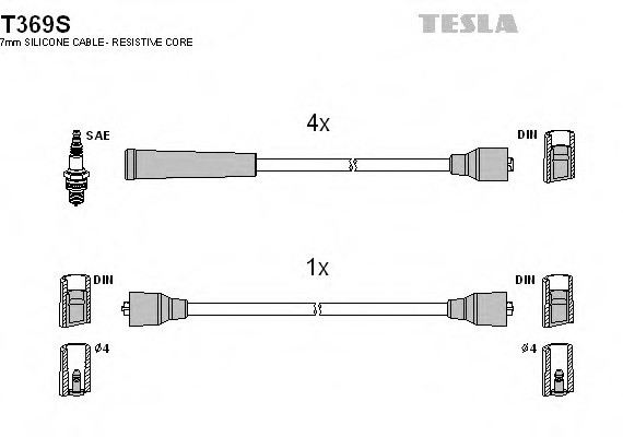 T369S TESLA (Чехия) Автодеталь T369S TESLA