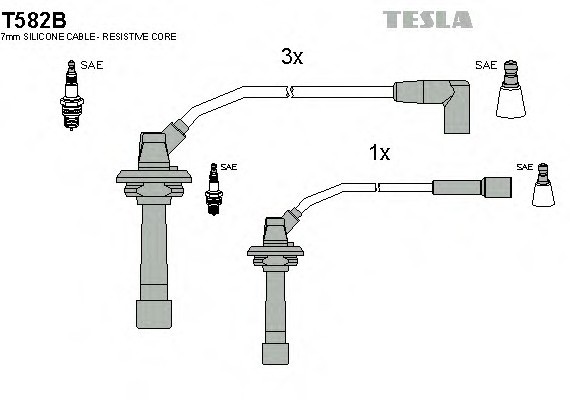 T582B TESLA (Чехия) Автодеталь T582B TESLA