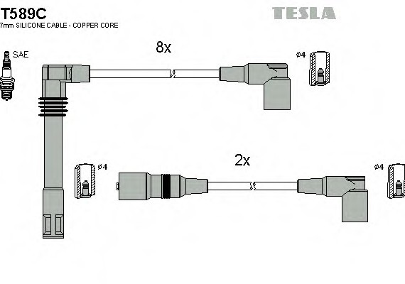 T589C TESLA (Чехия) Автодеталь T589C TESLA