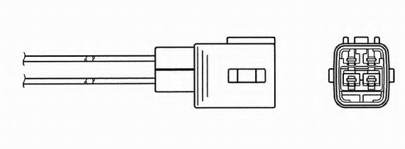 4376 NGK Лямбда-зонд 4376 NGK