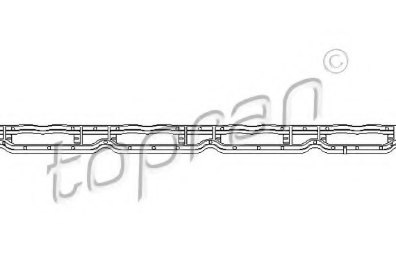 113161 TOPRAN (Germany) Прокладка