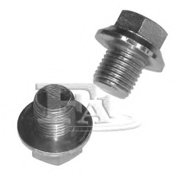 256852001 FISCHER Корок масляного поддона OAS099 M14x1.5 L=14 Cu 14x24x1.5 HONDA: CIVIC VIII Hatchback 05- \ HYUNDAI: