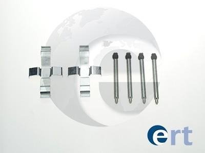 420022 ERT Комплект монтажный тормозных колодок MERCEDES: E-Class 84-93, 93-95, E-Class 85-93, E-Class 92-93, 8