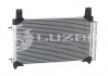 Радіатор кондиціонера (конденсер) LUZAR з ресивером Spark/Matiz (05-) LRAC 0575, 96591582 LRAC0575