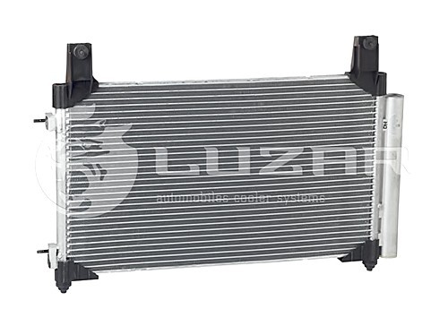 LRAC0575 LUZAR (Россия) Радиатор кондиционера (конденсер) LUZAR с ресивером Spark/Matiz (05-) LRAC 0575, 96591582