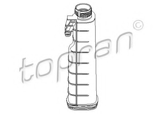 500789 TOPRAN (Germany) 500789hp-755 бачок расширительный! \ \ bmw e30 87-91/e36 90-98/e34 88-95/e39 95-00
