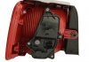 Фонарь задний VW Touran 1/2 внешняя часть справа білий/червоний 2SD010468101