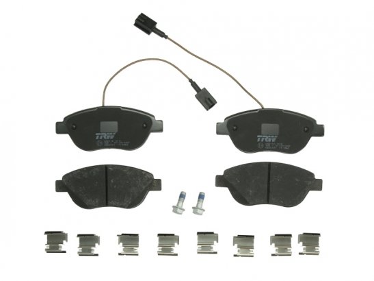 GDB2001 TRW / LUCAS (Германия) Комплект тормозных колодок, дисковый тормоз