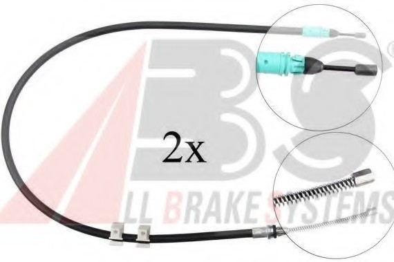 K13776 ABS Трос, стоянкова гальмівна система