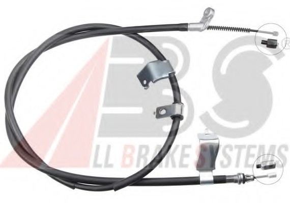 Трос ручного гальма зад. NISSAN QASHQAI 07- Л. K18949