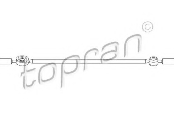 721259 TOPRAN (Germany) Шток вилки переключения передач