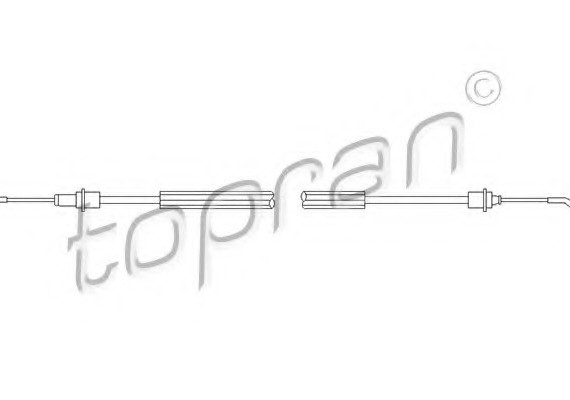 109453 TOPRAN (Germany) Система управления ручки двери