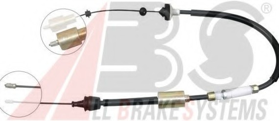 K27560 ABS Трос зчеплення Renault Laguna I 2.0 16V/3.0  93-01 (1151*730mm)