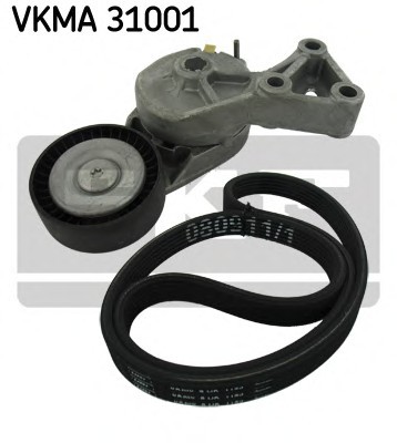VKMA 31001 SKF Комплект дорожного ремня
