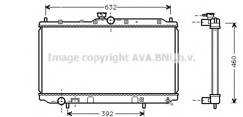 MT2142 AVA COOLING Радиатор основной