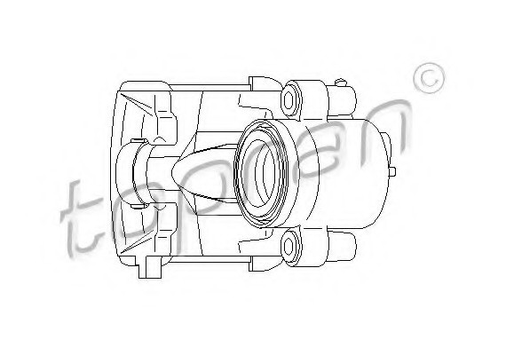 110283 TOPRAN (Germany) Суппорт гальмівний