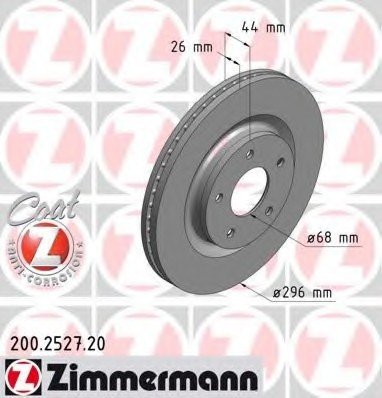 200252720 Zimmermann Гальмiвний диск