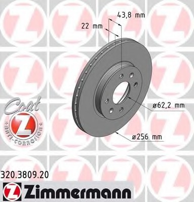 320380920 Zimmermann Гальмiвний диск