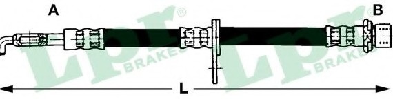 ТОРМОЗНОЙ Шланг 6T48248