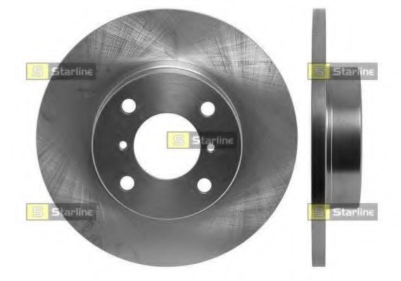 PB 1483 Starline Гальмівний диск