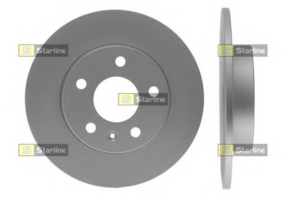 PB 1392C Starline Тормозной диск
