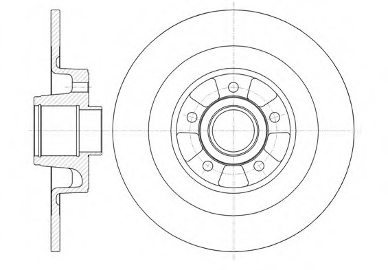 Тормозной диск 699900
