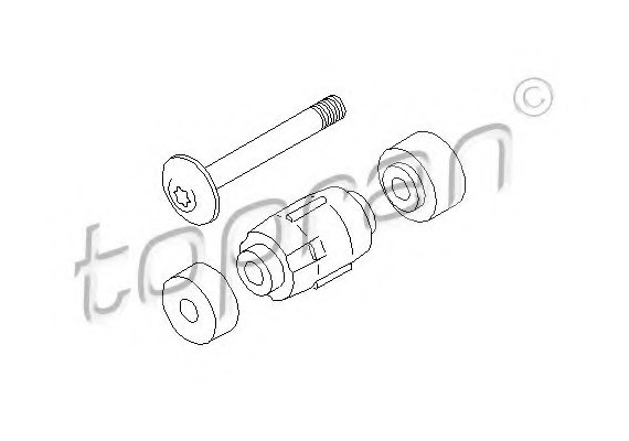 700366 TOPRAN (Germany) Тяга стабилизатора перед.